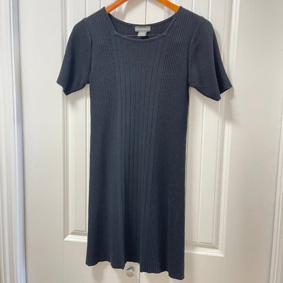 Banana Republic Ribbed Knit Dress Black – S - Picture 2 of 11